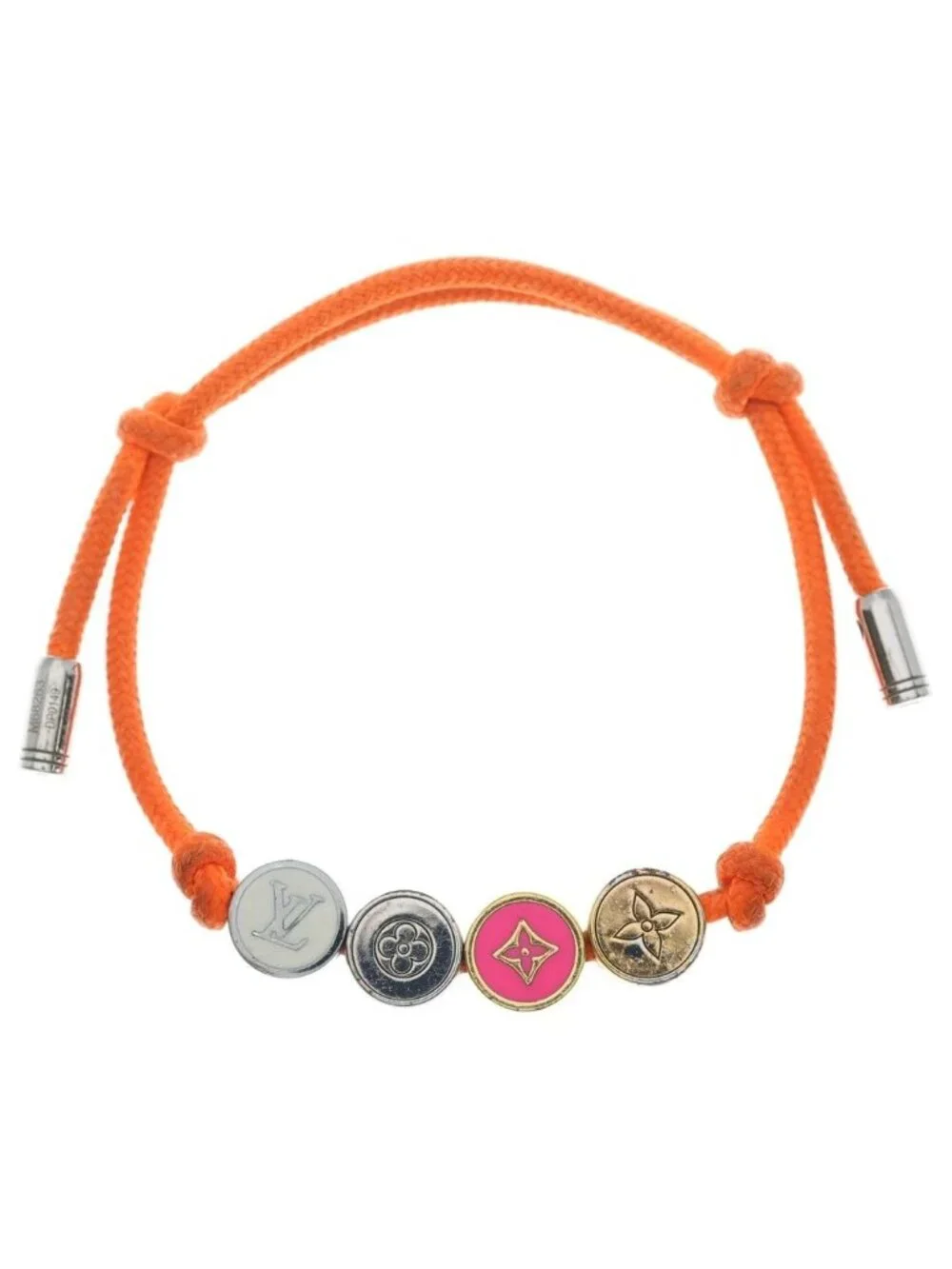 Louis Vuitton Bracelet Beads LV Color Orange